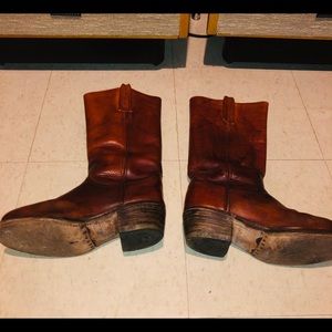Frye boots vintage 80s